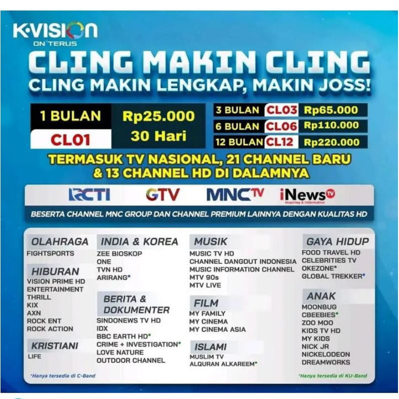 RECEIVER PARABOLA K VISION