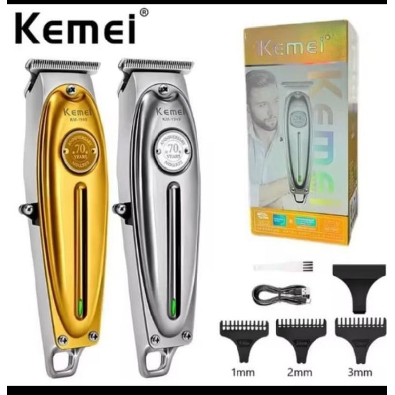 KEMEI KM-1949 Full Metal Body Trimmer Kemei 1949 Cukur Rambut
