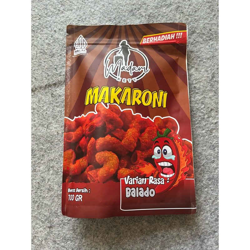 

MADAM KETY Keripik viral Makaroni Balado