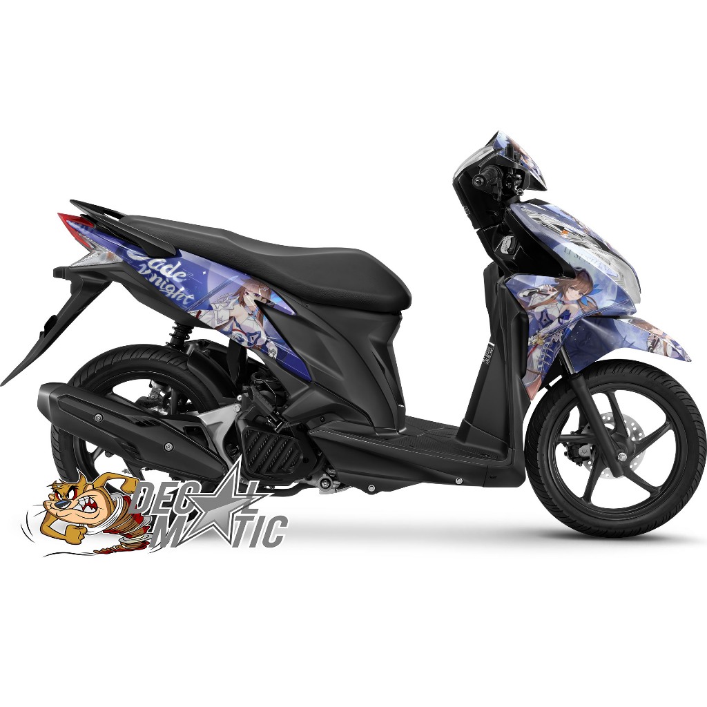 Decal Vario Techno Full Body - Stiker Full Body Honda Vario 125 Old Techno 125 -  Jade Knight