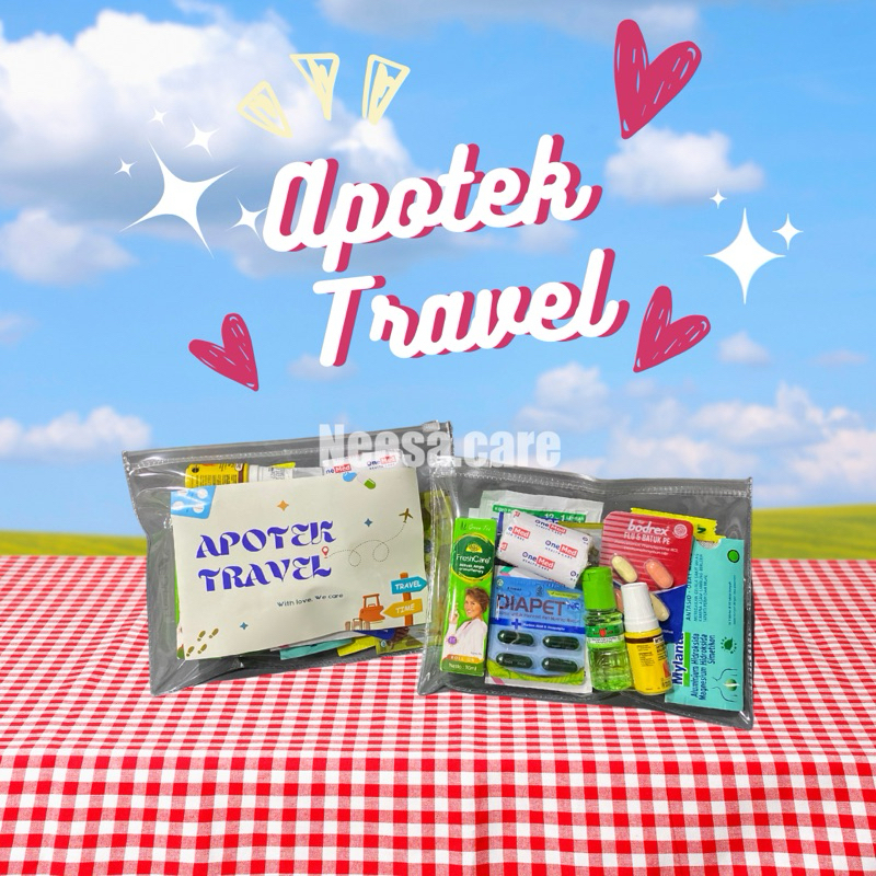 [APOTEK TRAVEL] Apotek Travel/Apotek Mini Travel/Kado Apotek Travel/Hampers Apotek Travel/Kado Ulang