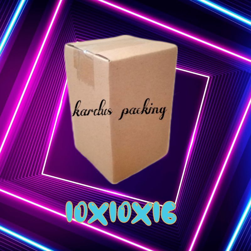 

kardus packing UK 10x10x16 kardus kecil kardus besar