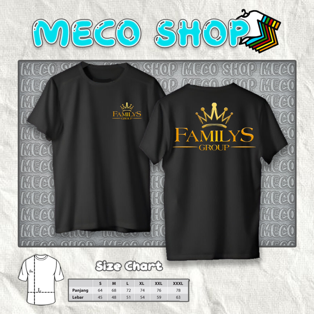 TSHIRT/ KAOS SABLON DTF/ KAOS FAMILYS/ BAJU FASHION/