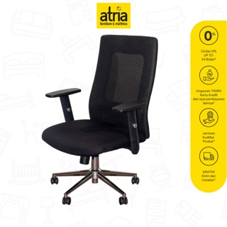 Atria Kursi Kantor Raoul low Chair Atria Black