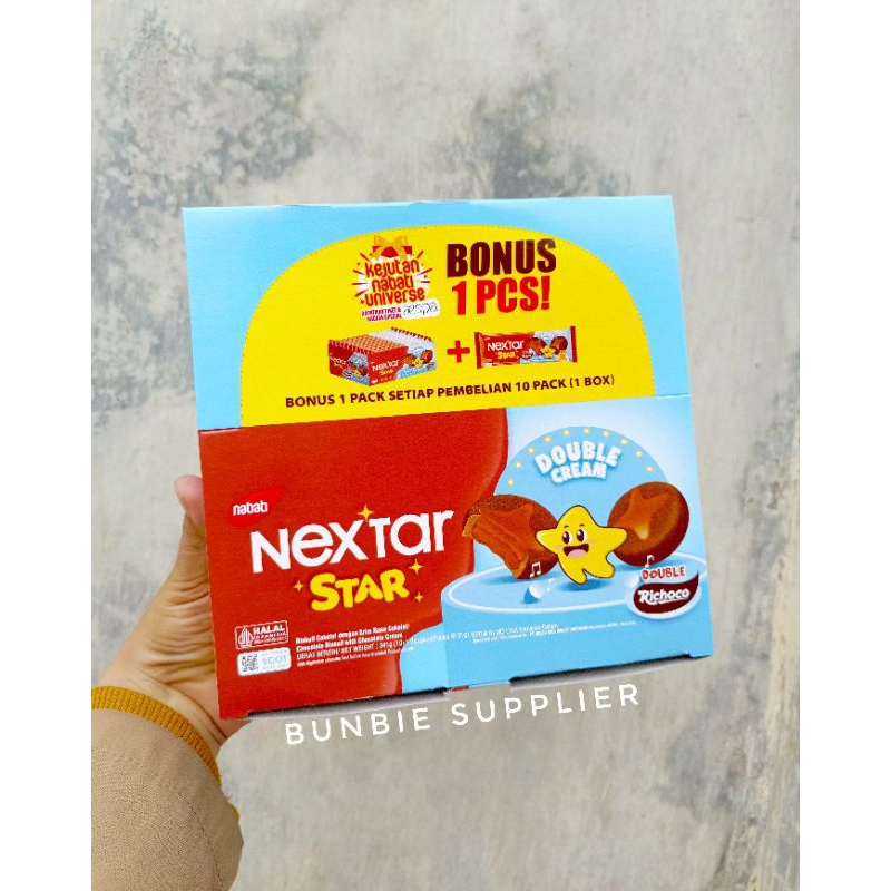 

Nextar Star Biskuit Coklat Double Cream Richoco Isi 10pcs (BOX)