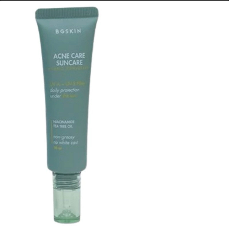 BG Skin sumscreen acne care