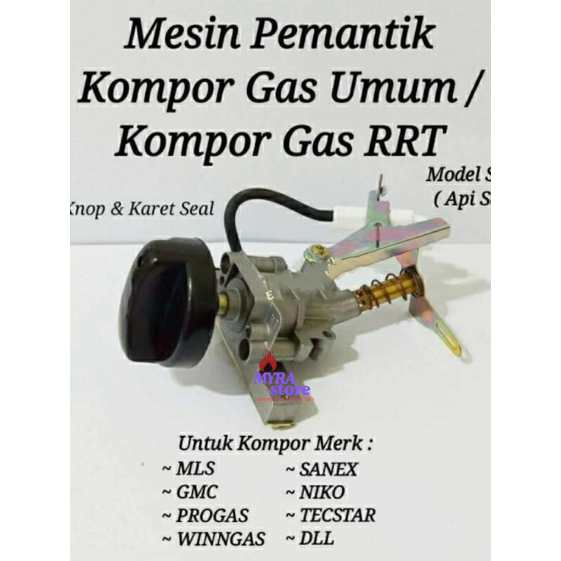 Mesin Pemantik Kompor Gas Umum atau Pemantik Kompor Gas RRT