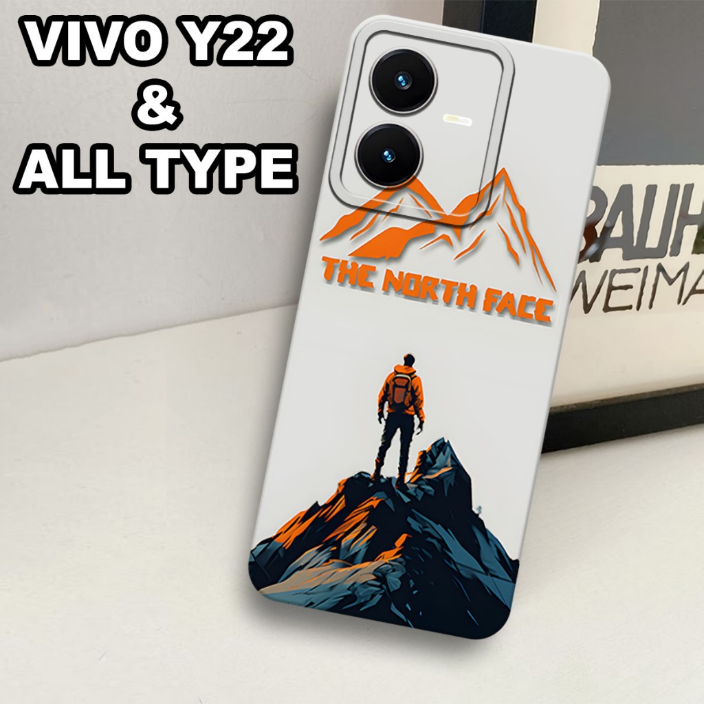 (CFS50) Softcase procamera  untuk Hp VIVO Y22   Motif Cowok /Case VIVO Y22    bahan karet lentur  Si