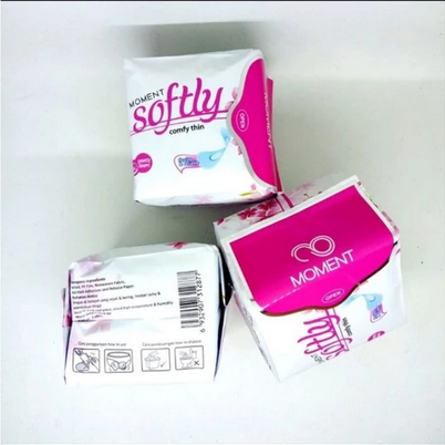 Softly Pantyliner Moment /  Pantyliner Softly Herbal / Moment Pantyliner Herbal