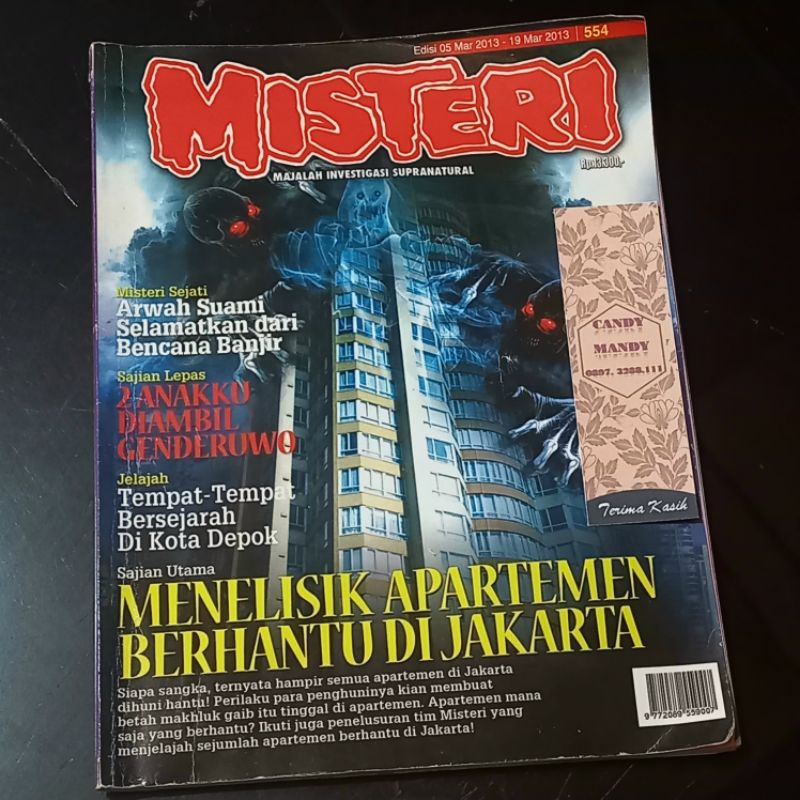 Majalah Misteri Edisi 554