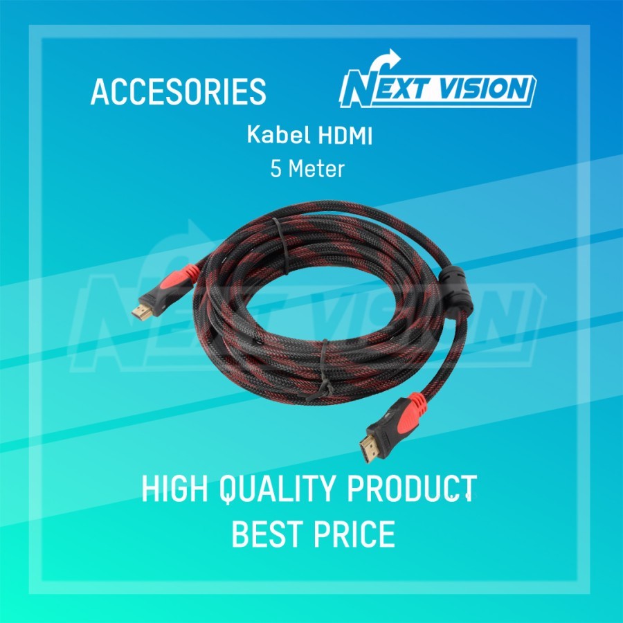 HDMI CABLE - KABEL HDMI MONITOR 5M