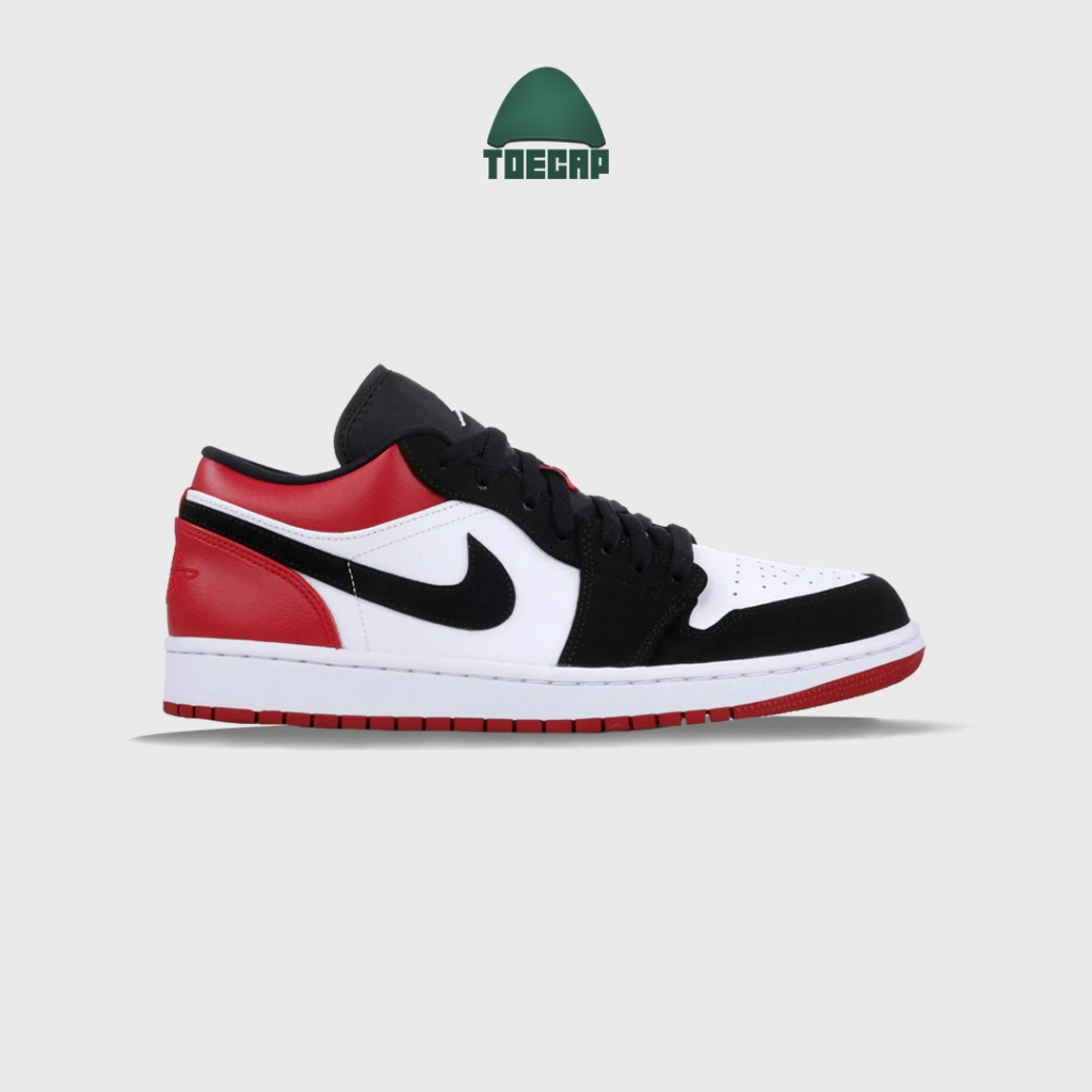 Sepatu Air Jordan 1 Low Black Toe