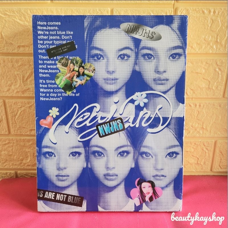 (READY SEALED) NewJeans 1st EP Album "New Jeans" Bluebook ver Group