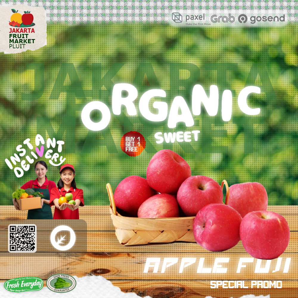 

(BUAH) APEL FUJI ALL / SWEET / Wangshan / FRESH APPLE