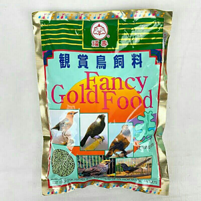 FANCY GOLD FOOD PAKAN BURUNG MURAI BATU / PAKAN KACER / PAKAN JALAK SUREN / PAKAN WAMBI / PAKAN POKS