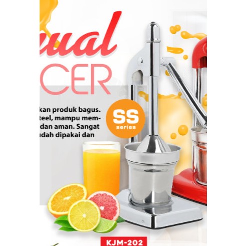 Juicer Manual / pembuat jus manual / juicer manual / Pemeras jus manual