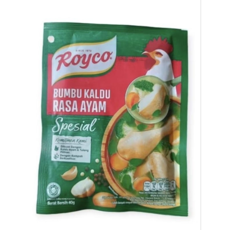 

Royco Bumbu Kaldu Rasa Ayam Spesial 40 Gram