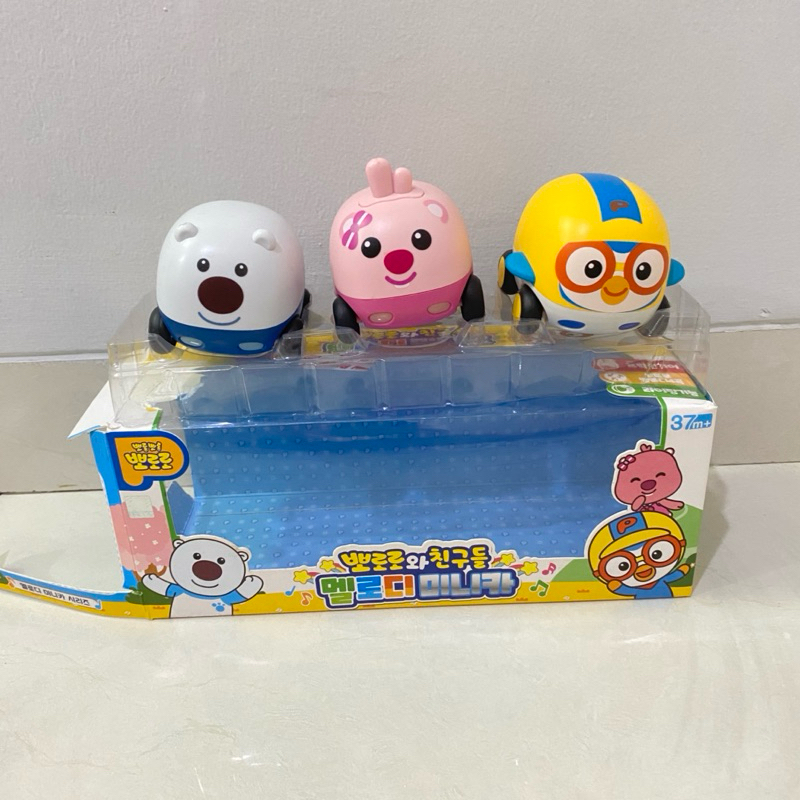 Iconix Pororo the Little Penguin and Friends Melody Minicar Pororo Crong Pick 1 Korean Toys Animatio