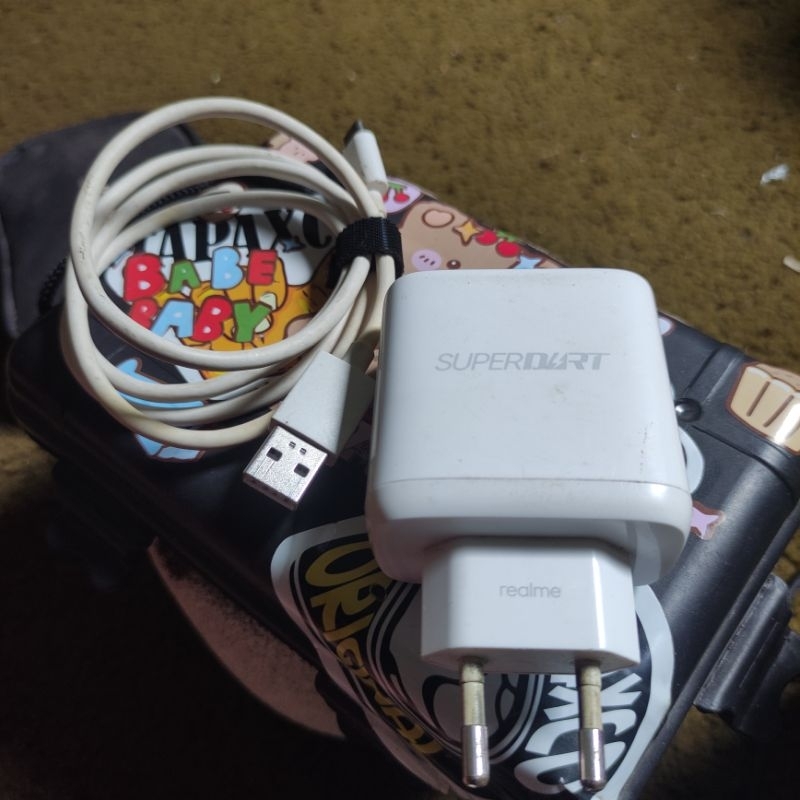 Charger superdart Copotan realme 7pro original