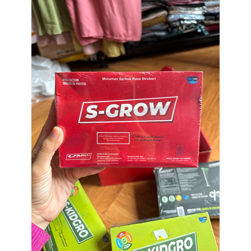 S-GROW & S-KIDGRO 100% ORIGINAL