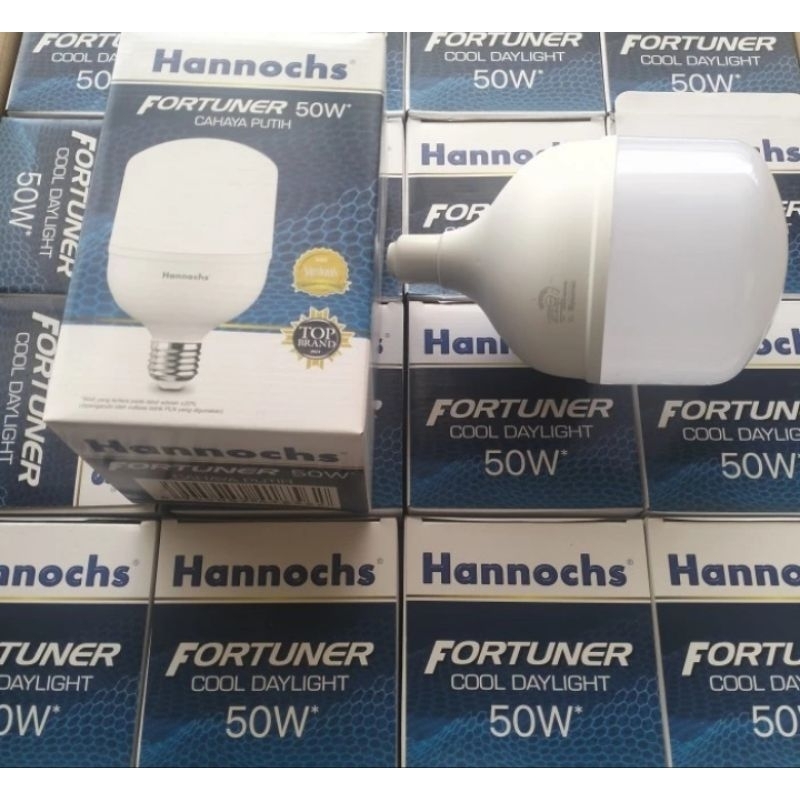 Lampu Hannochs Jumbo 50 Watt Fortuner Putih LED