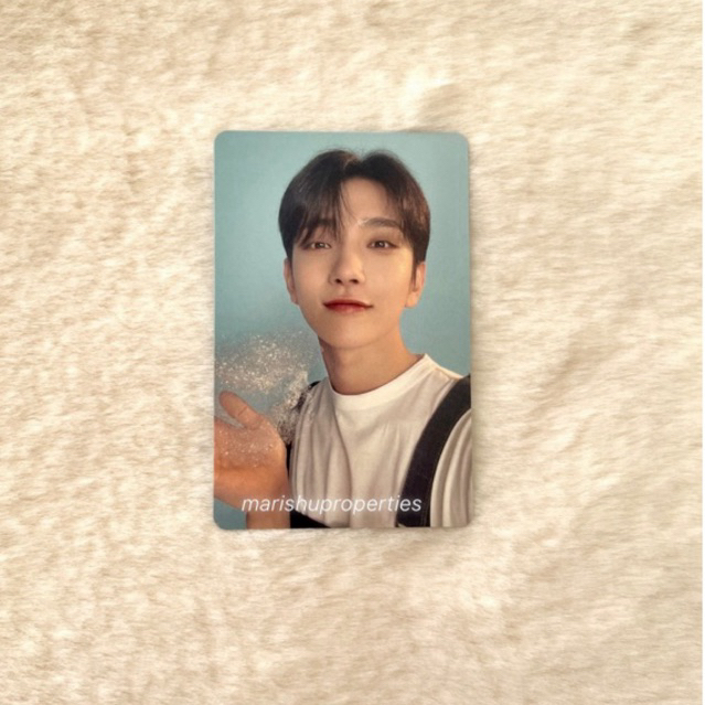 PHOTOCARD SEVENTEEN JOSHUA DREAM CARVER BUBBLE