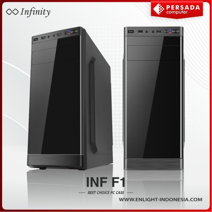 CASING INFINITY INF 01 CASING GAMING INFINITY F01 + PSU 250W