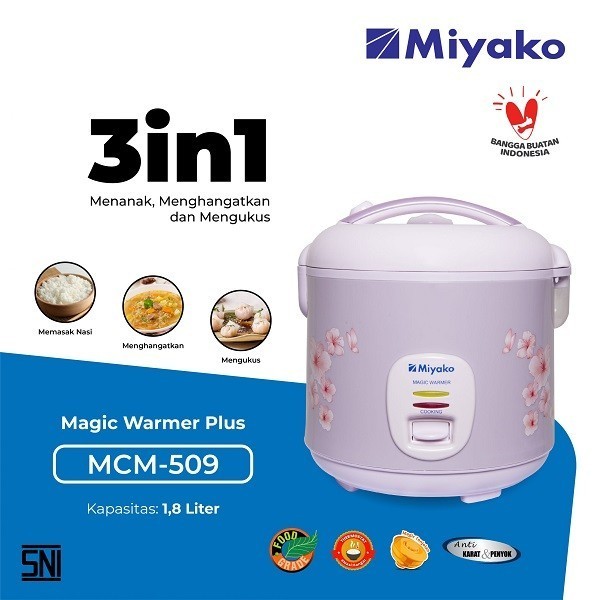MAGIC COM MIYAKO MCM509 MCM-509 MCM 509 1,8LITER