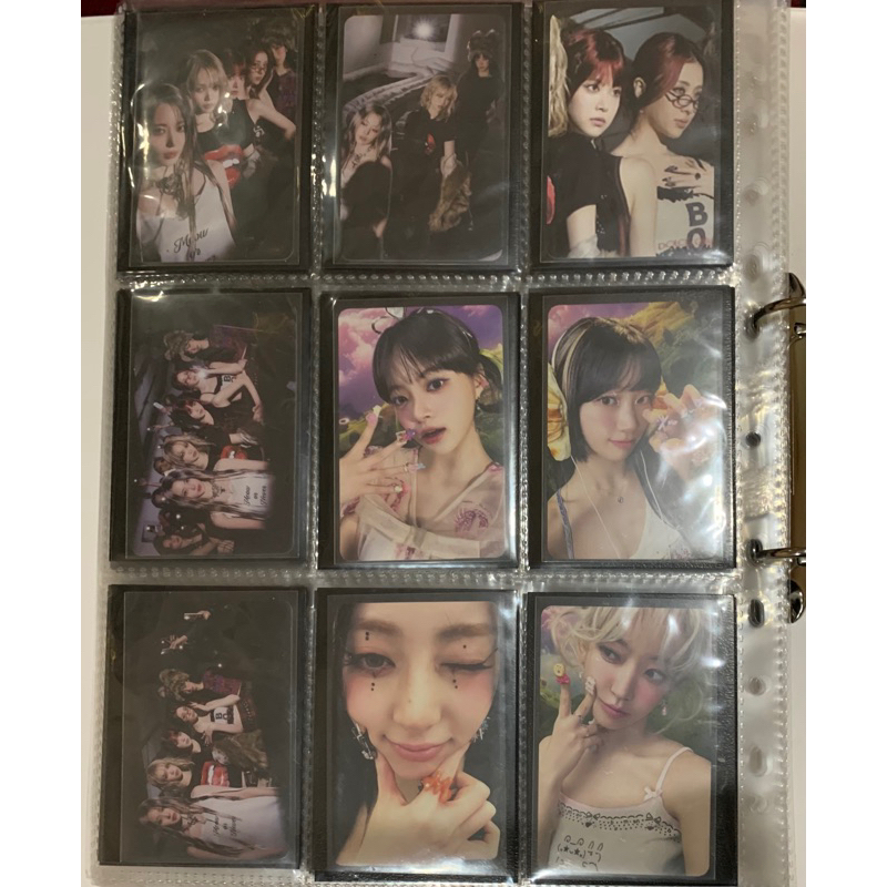 PHOTOCARD LE SSERAFIM CRAZY WEVERSE VER OFFICIAL