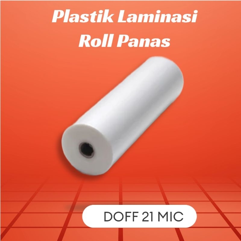 

DOFF Plastik Laminasi Roll Panas 21 Mic