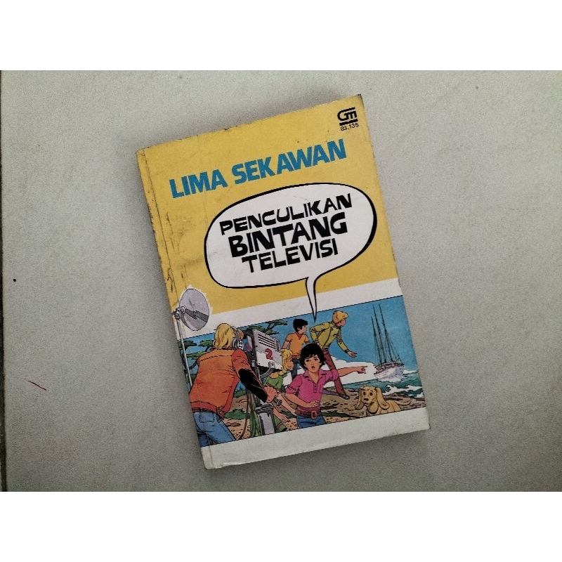 Novel Lima Sekawan Penculikan Bintang Televisi, karya Claude Voilier