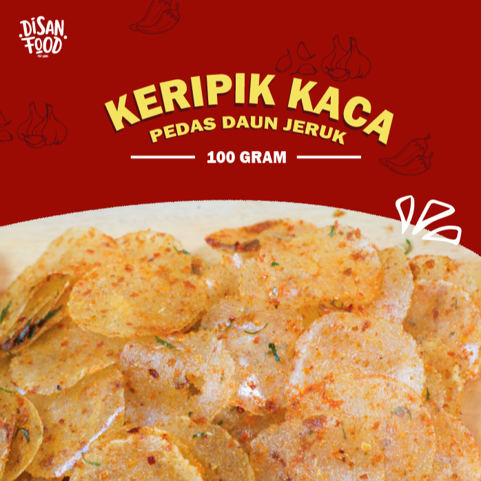 

DisanKu Keripik Kaca Pedas Daun Jeruk 100g