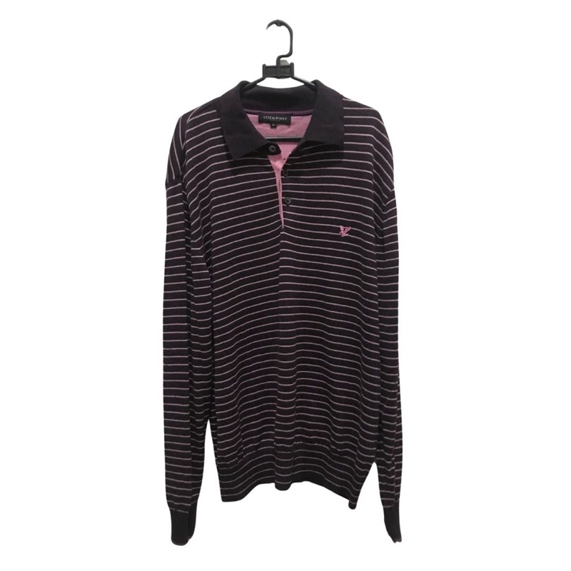 Polo shirt lengan panjang