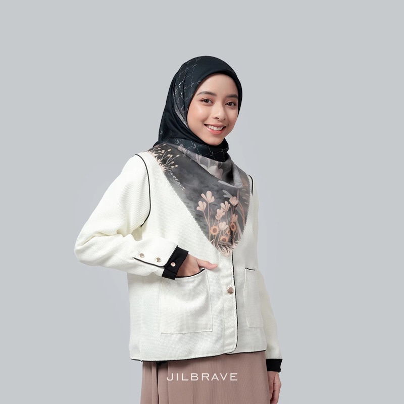 HARIN OUTER  | Atasan wanita formal | Atasan wanita casual | Outfit kuliah | Outfit ngantor | Office