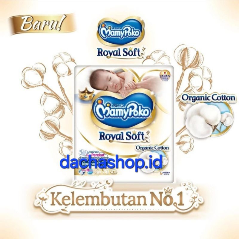 MAMYPOKO ROYAL SOFT S 50 PEREKAT BARU MAMYPOKO NB 62 MAMYPOKO NB 52 MAMYPOKO XL 50 PEREKAT ASLI