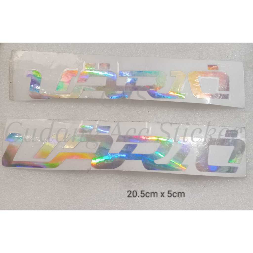 STICKER CUTTING HOLOGRAM / TULISAN VARIO