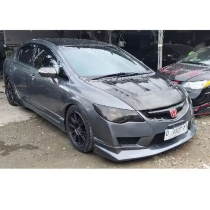 kap hood mesin carbon karbon kevlar civic fd