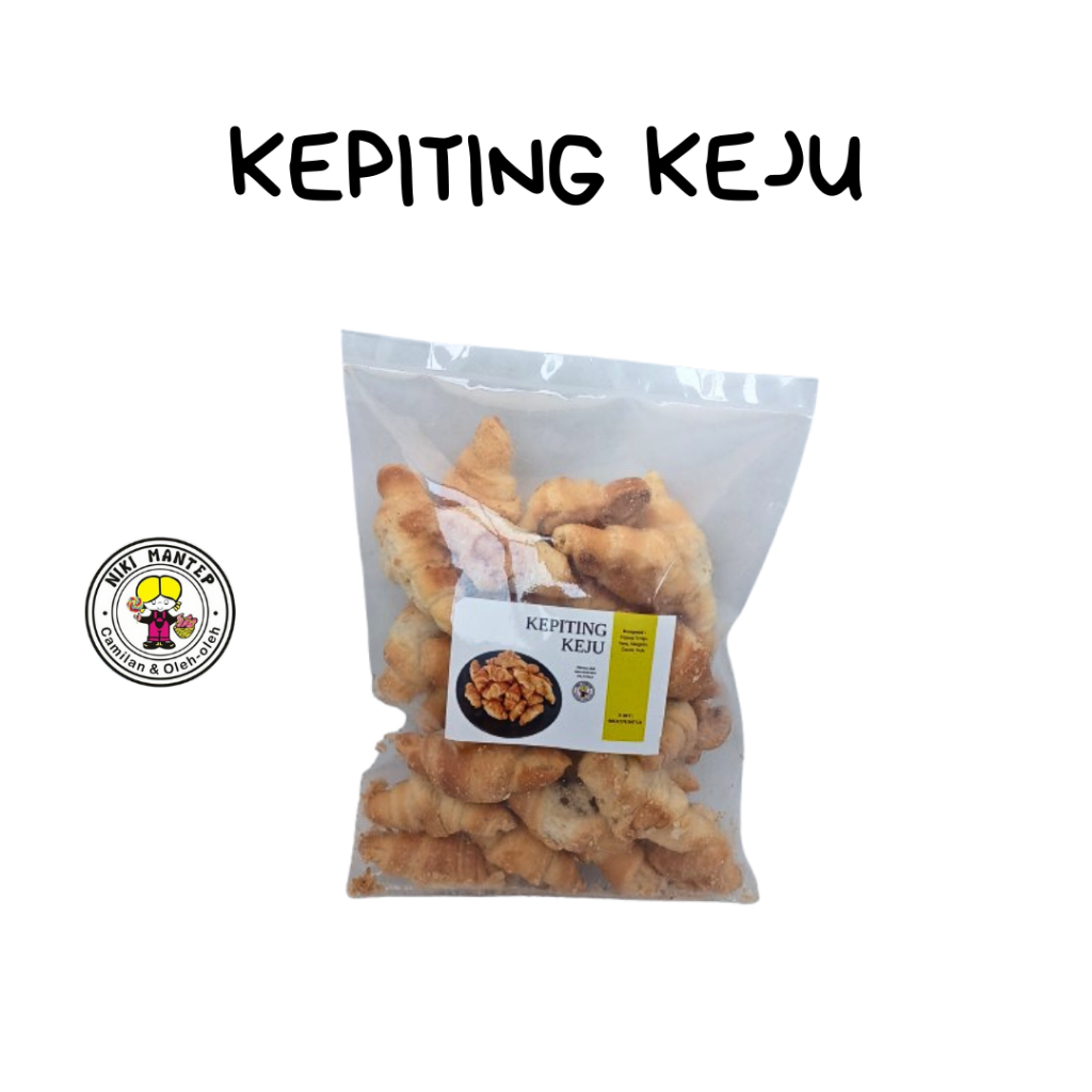 

Kue Kepiting Keju - Niki Snack
