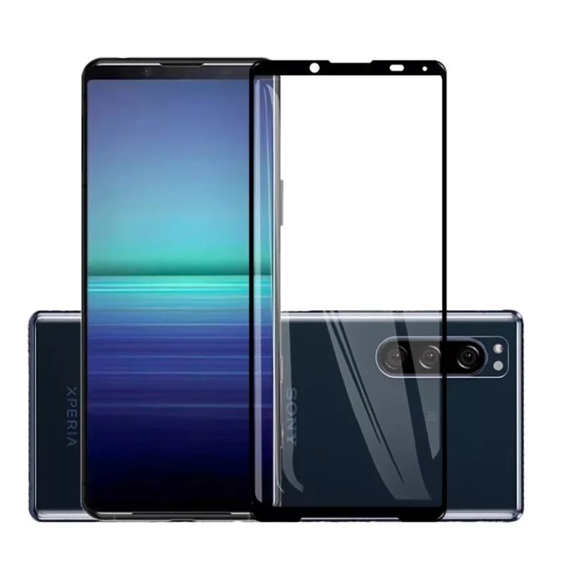 MD -Tempered Glass Sony Xperia 1 II/5 II/10 II Full Cover Screen Protector - Xperia 1 II