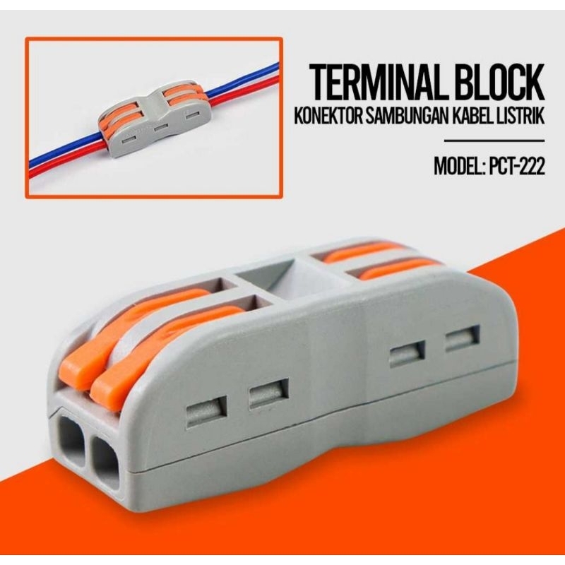 Terminal Block Konektor Sambungan Kabel Listrik 1PCS