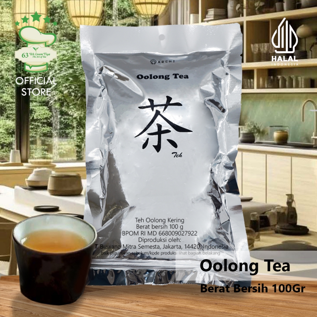 

Teh 63 - ARCHI Oolong Tea 100gr - Food Service