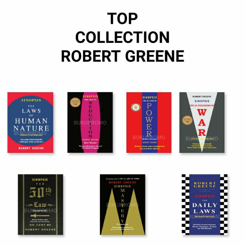 Buku Robert Greene Bahasa Indonesia