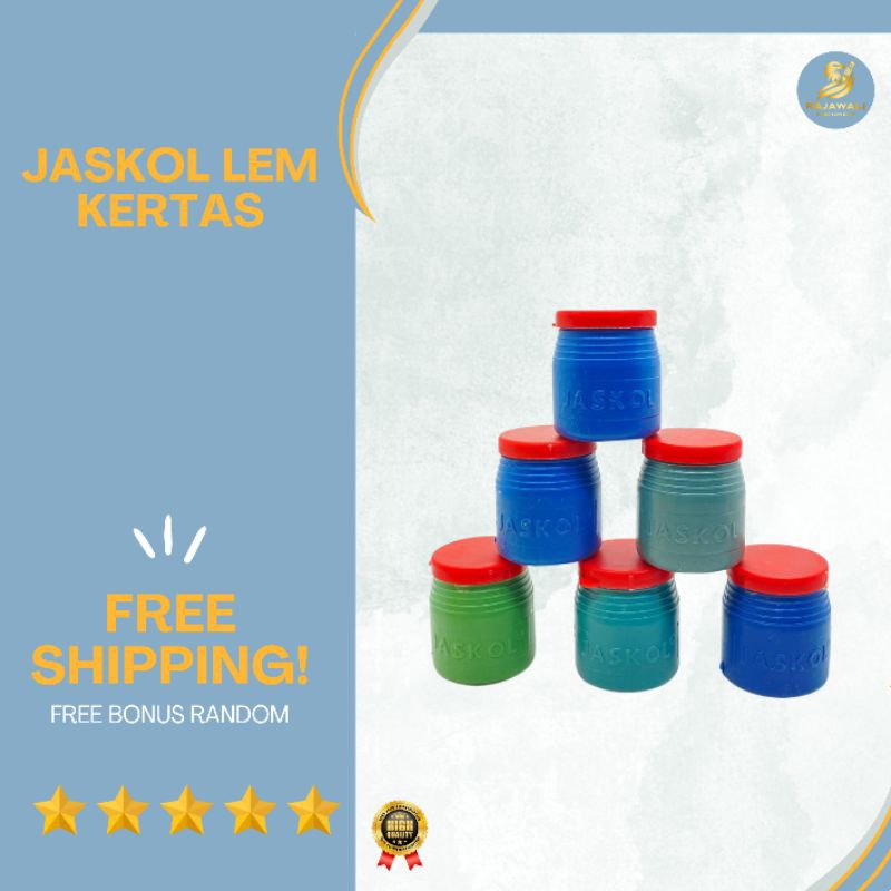 

Jaskol Lem Kertas / 1 Pack (12) / FREE BONUS RANDOM!