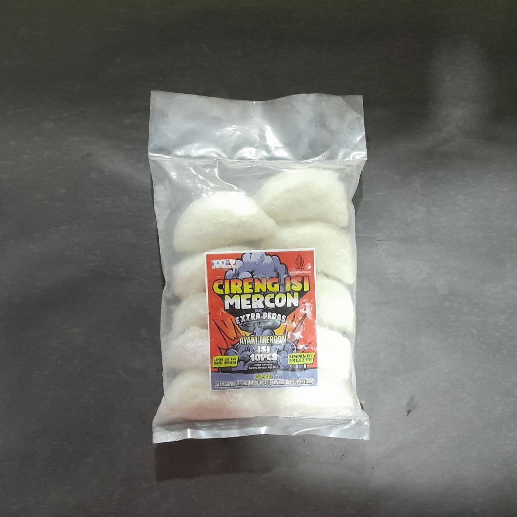 

Cireng Ayam Mercon 10pcs 450gr