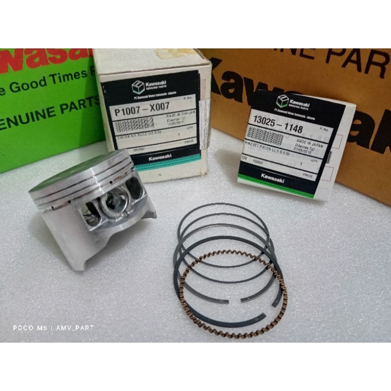 piston kit blitz r OS 50 piston ring piston Kawasaki Blitz os 50