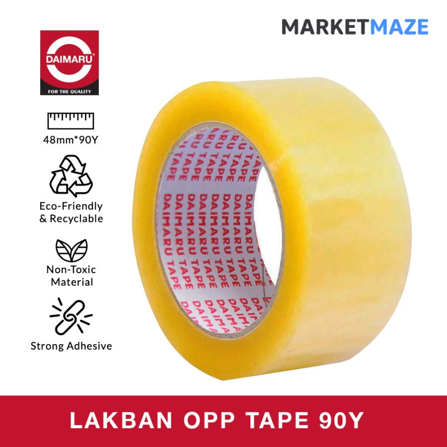 

Daimaru OPP Lakban 48 mm x 90 Yard