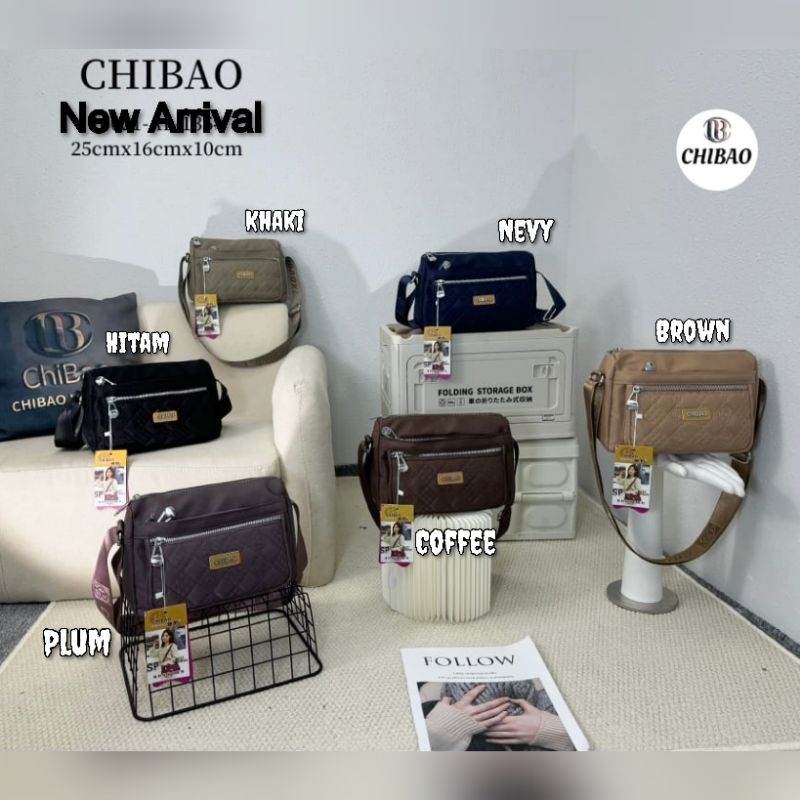 New Arrival TAS SELEMPANG ORI CHIBAO PARASUT CB6210 5Sleting