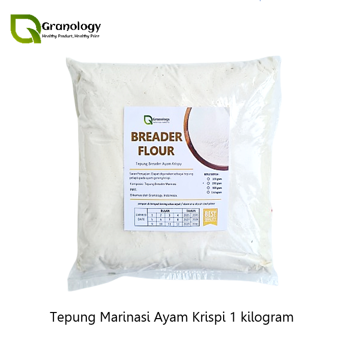 

Tepung Breader / Tepung Marinasi Ayam Krispi (1 kilogram) by Granology