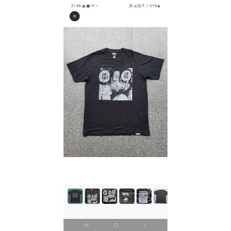 Uniqlo x One Piece Tshirt