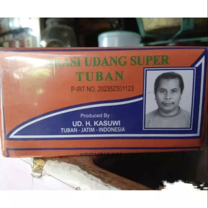 

TERASI UDANG H KASUWI KHAS TUBAN TRASI ORANGE 240 GRAM (TERLARIS)